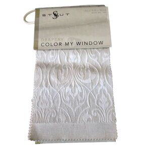 Discontinued Stout Rainbow Swatch Drapery Fabric Book Neutral Color My Window